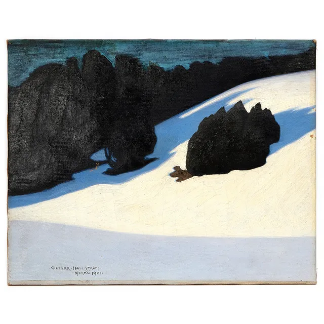 GUNNAR HALLSTRÖM. "Björkö".