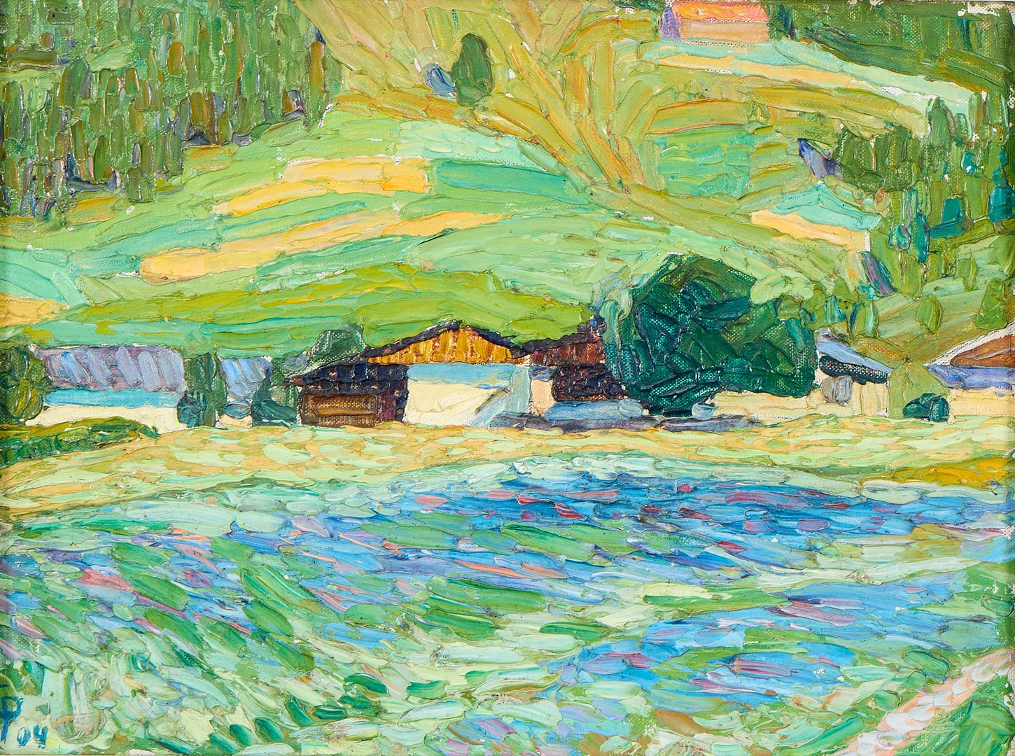 CARL PALME. "Tyrolen". — Paintings — Uppsala Auktionskammare