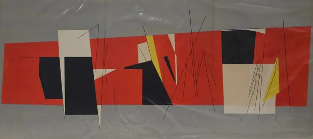 PABLO PALAZUELO. SIN TÍTULO.DÈRRIERE LE MIROIR. LITOGRAFÍA SOBRE PAPEL.