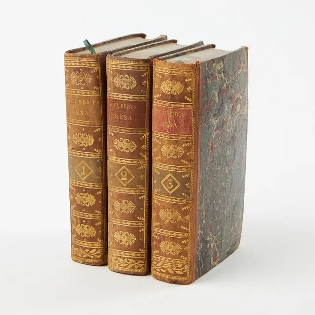 SCHUBERTS RESA... 1817-1820. 3 vol.