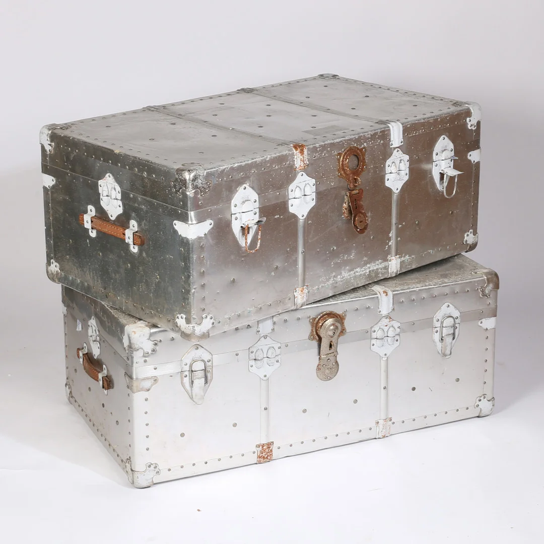 ALBANA ALUMINIUM FLIGHT TRUNKS (2). — Miscellaneous — Bishop & Miller