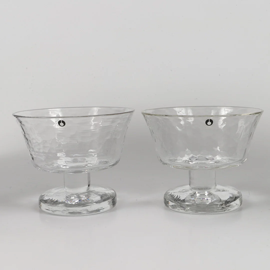 GÖRAN WÄRFF. Dessertglas, 11 stycken, "Rustica", Pukeberg. — Tableware — Helsingborgs Auktionskammare