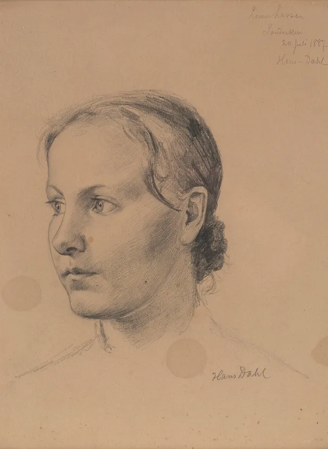 Dahl, Hans — "Louise Larsen" 1887