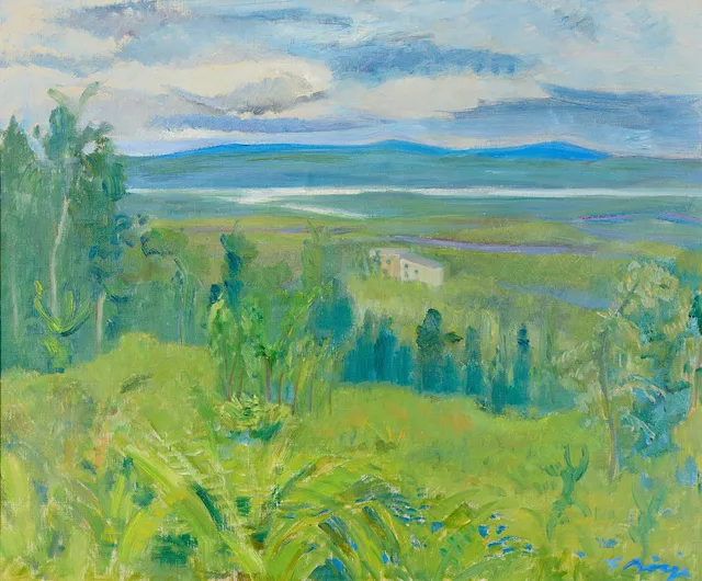 GIDEON BÖRJE. Landskap.