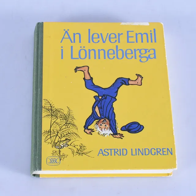 BOK, Astrid Lindgren, Än lever Emil i Lönneberga, Signerad.