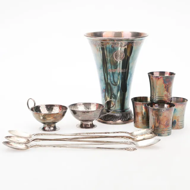 SILVER, parti , vikt 474 gram.