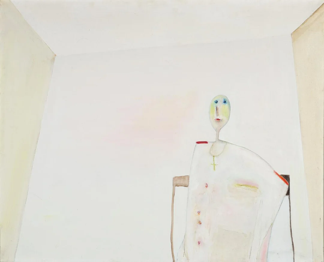 Untitled, 1972. Signed and dated on the reverse. Oil on canvas. 102×126 cm. — Modern Paintings/Modern art — Bruun Rasmussen