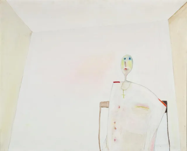 Untitled, 1972. Signed and dated on the reverse. Oil on canvas. 102×126 cm.