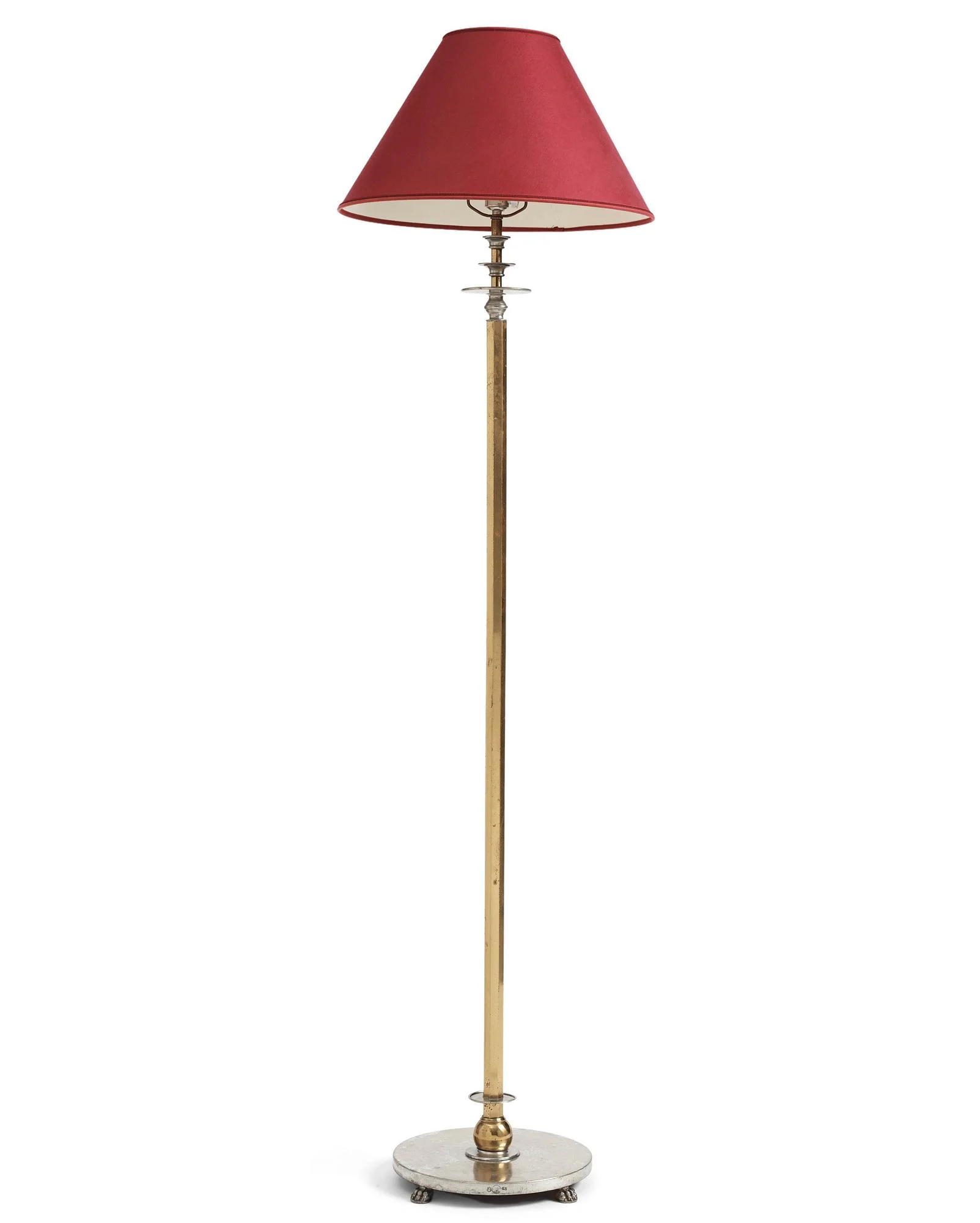 Nils Fougstedt, & Anna Petrus, golvlampa, modell 763 A, Firma Svenskt Tenn, Stockholm 1929. — Bukowskis