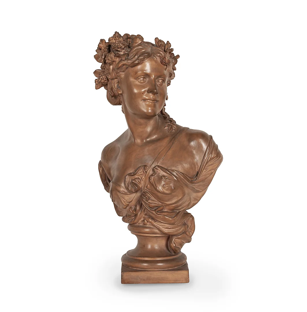 JEAN-BAPTISTE CARPEAUX. A girl. — Sculptures & Bronzes — Balclis