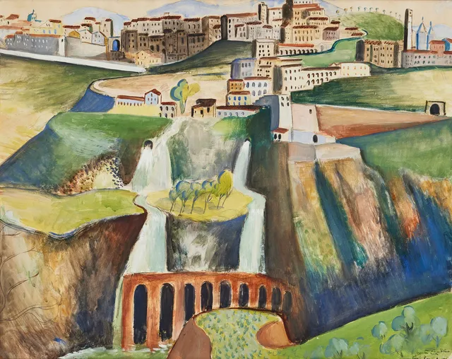 LEANDER ENGSTRÖM. Tivoli, Rome.