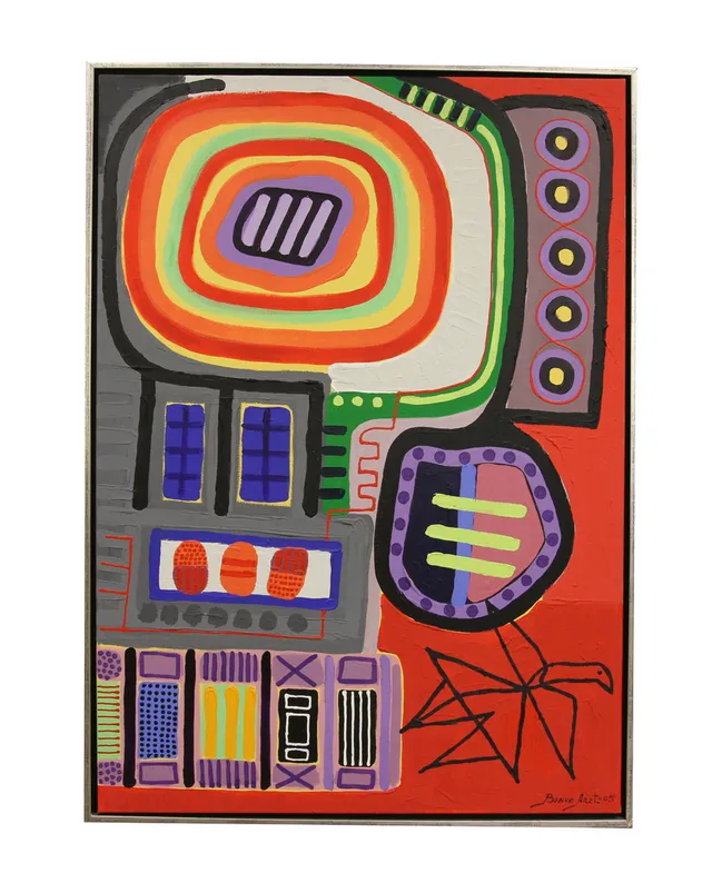 BENNO ARZT. "Sunrise" Olja på duk, signerad -05.