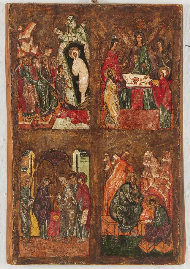 IKON, bibliskfigurscen.