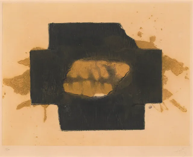 Tapies, Antoni — "Nocturn Matinal IX" 1970