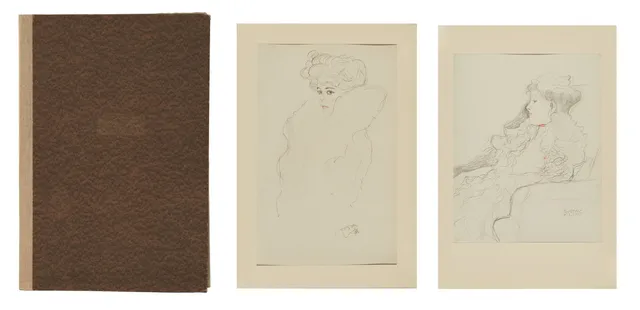 Klimt, Gustav — "Fünfundzwanzig Handzeichnungen" 1919