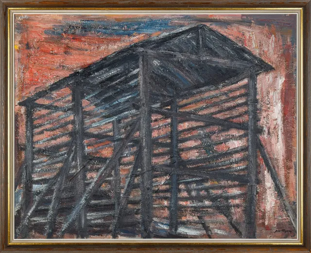 JEAN RAGNAR. 1924-2014 OLJA PÅ PANNÅ.