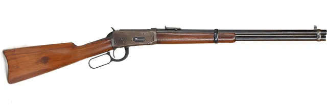 KULGEVÄR, Bygelrepeter, fabrikat Winchester, modell 1894, kaliber .30-30, tillv.nr 990721, se-nr begagnad.