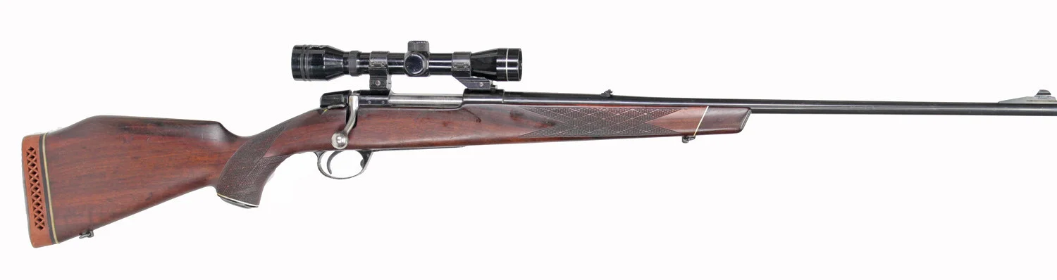502. KULGEVÄR, fabrikat Husqvarna, modell 1900 Lyx, kaliber 30-06, tillv.nr 361625, se-nr SE0513553. — Rifles — Walter Borg