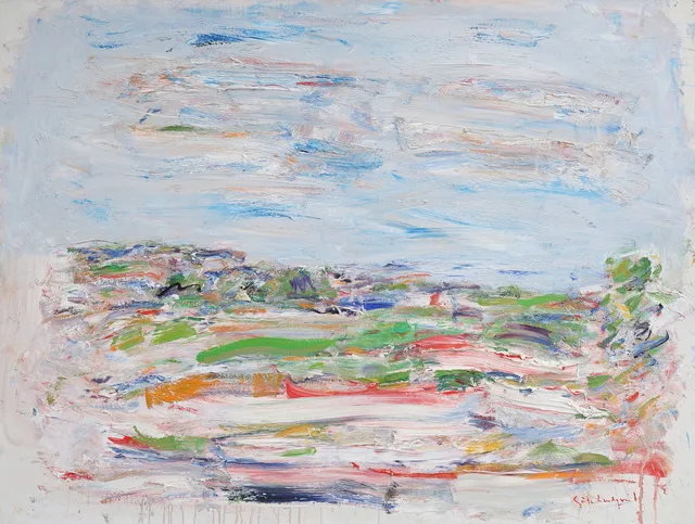 GÖSTA LINDQVIST (1928-2022). "FRÅN HAVÄNG I".