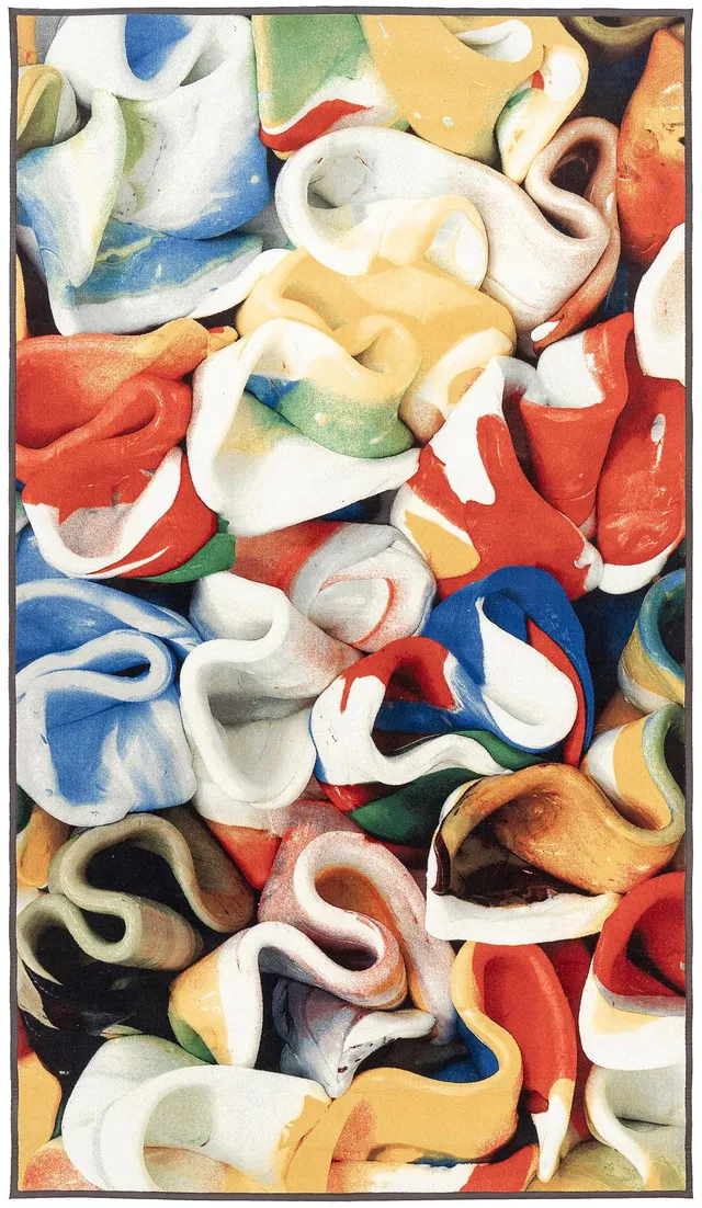 Matthias van Arkel, matta "Flat Painting Baroque", tuftad, ca 456 x 260 cm EGE Carpets, Denmark 2023.
