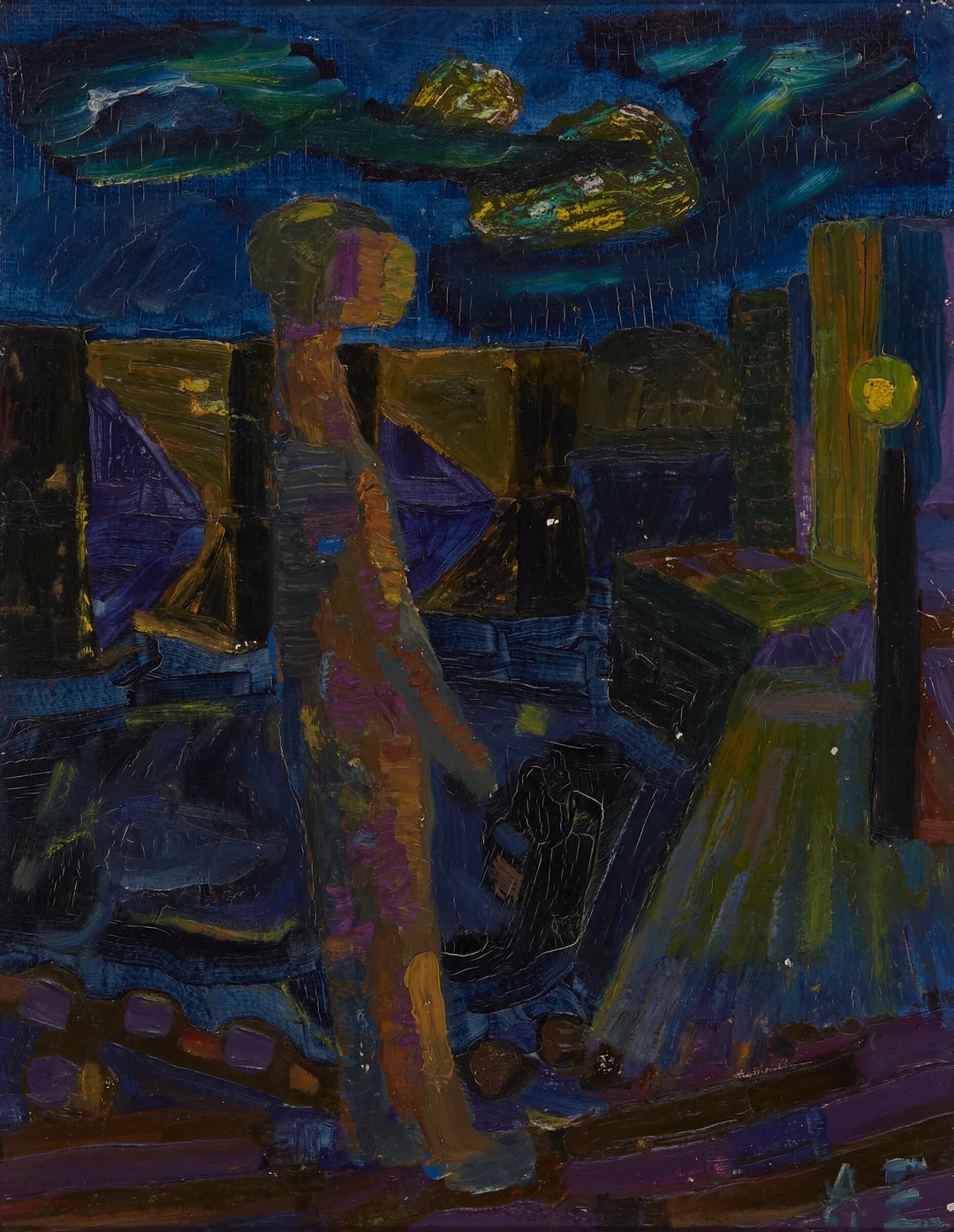 Ekeland, Arne — Uten tittel — Kunst/Maleri — Blomqvist