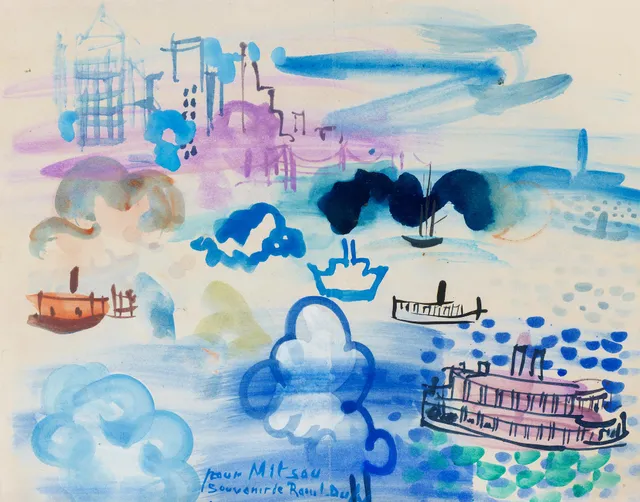 Raoul Dufy, Motiv från New York.