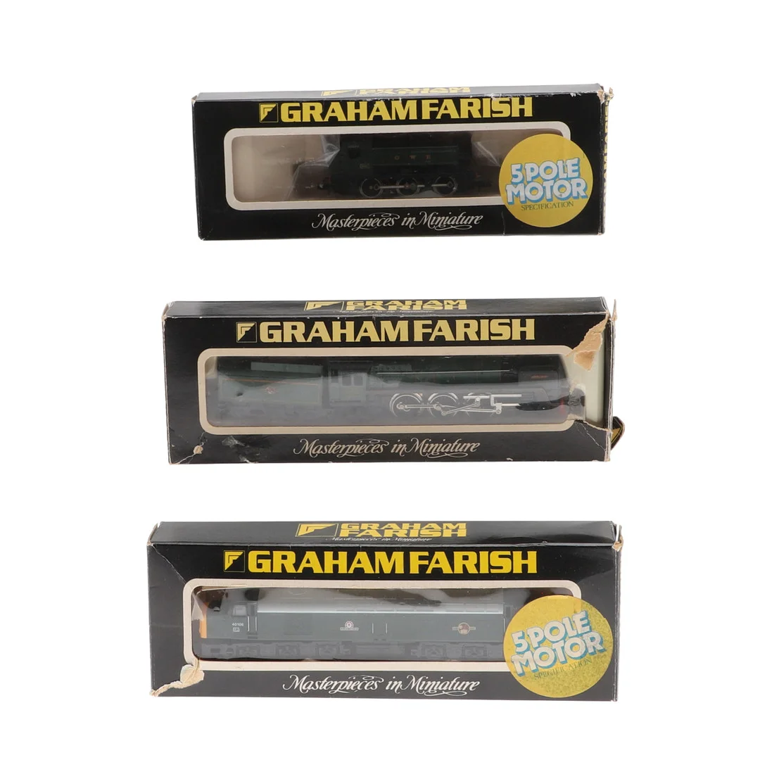 GRAHAM FARISH - N GAUGE LOCOMOTIVES. — Model railways — Lawrences Auctioneers