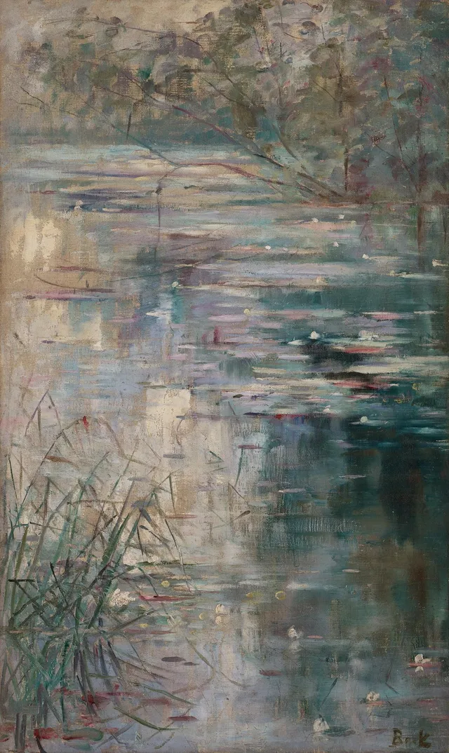 Julia Beck, Flodlandskap, Frankrike.