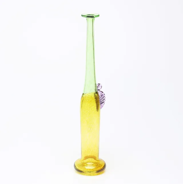 BERTIL VALLIEN. Vas, "Windpipe", glas, signerad, Kosta Boda.