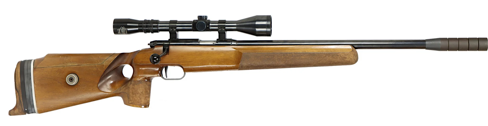 KULGEVÄR, fabrikat Anschutz, modell 1408 ED Super, kaliber .22lr, tillv.nr 161168X, se-nr SE1155968. — Rifles — Walter Borg