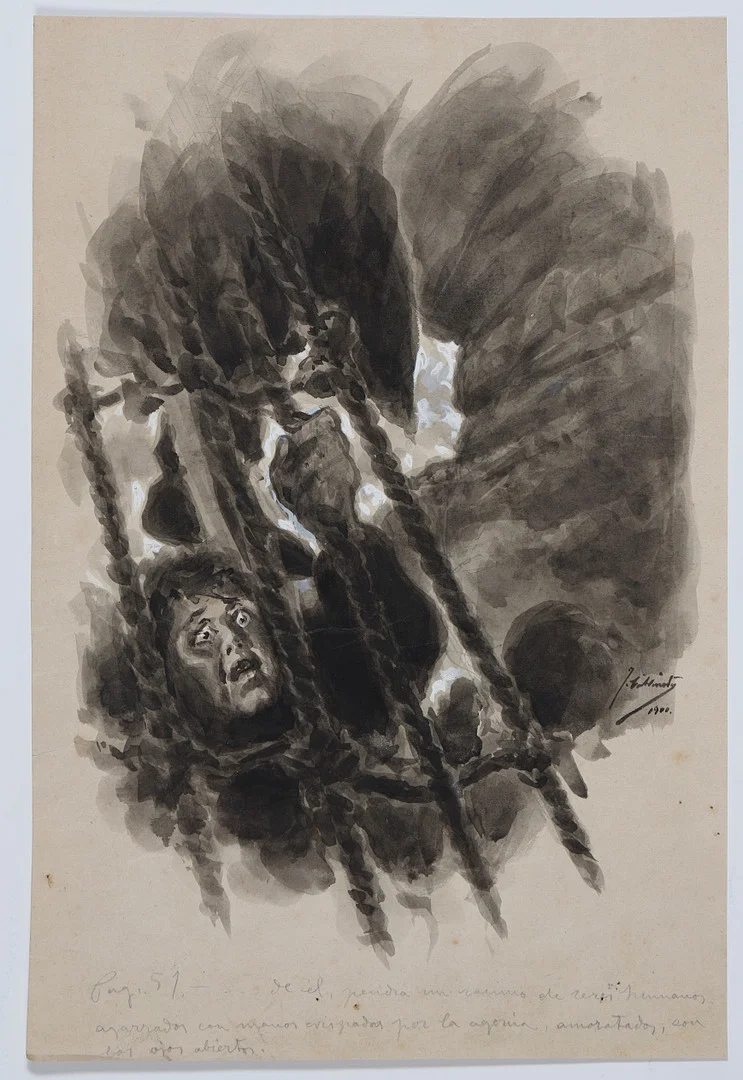 JOSEP CABRINETTY. Illustration. — Drawings — Balclis