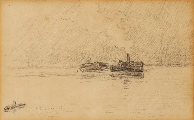 DIONÍS BAIXERAS (1862–1943). Barca.