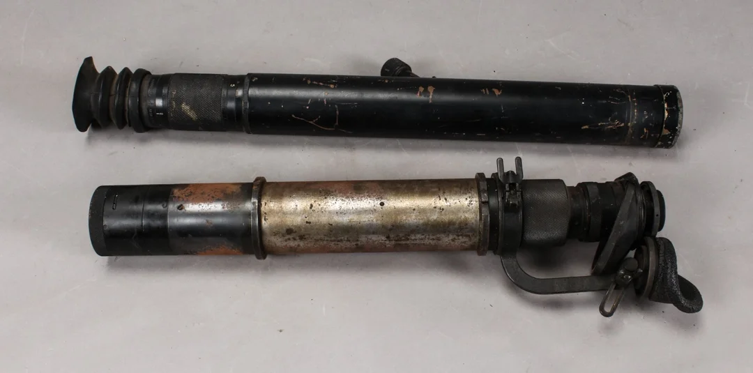 To militær kikkerter den ene med Carl Zeiss optik (2) — Hobby and collectibles/Collectibles — Lauritz