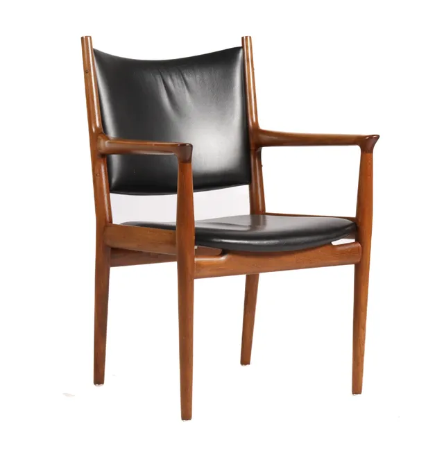 Hans J. Wegner for Johannes Hansen. Teak armchair, model 'JH-513'