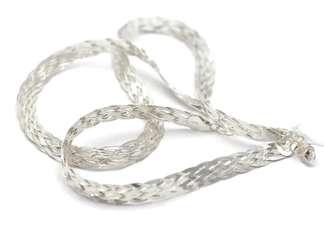 Silver S925 Armband 20cm Halskedja 47cm 15,3g — Smycken/Övriga — Kaplans