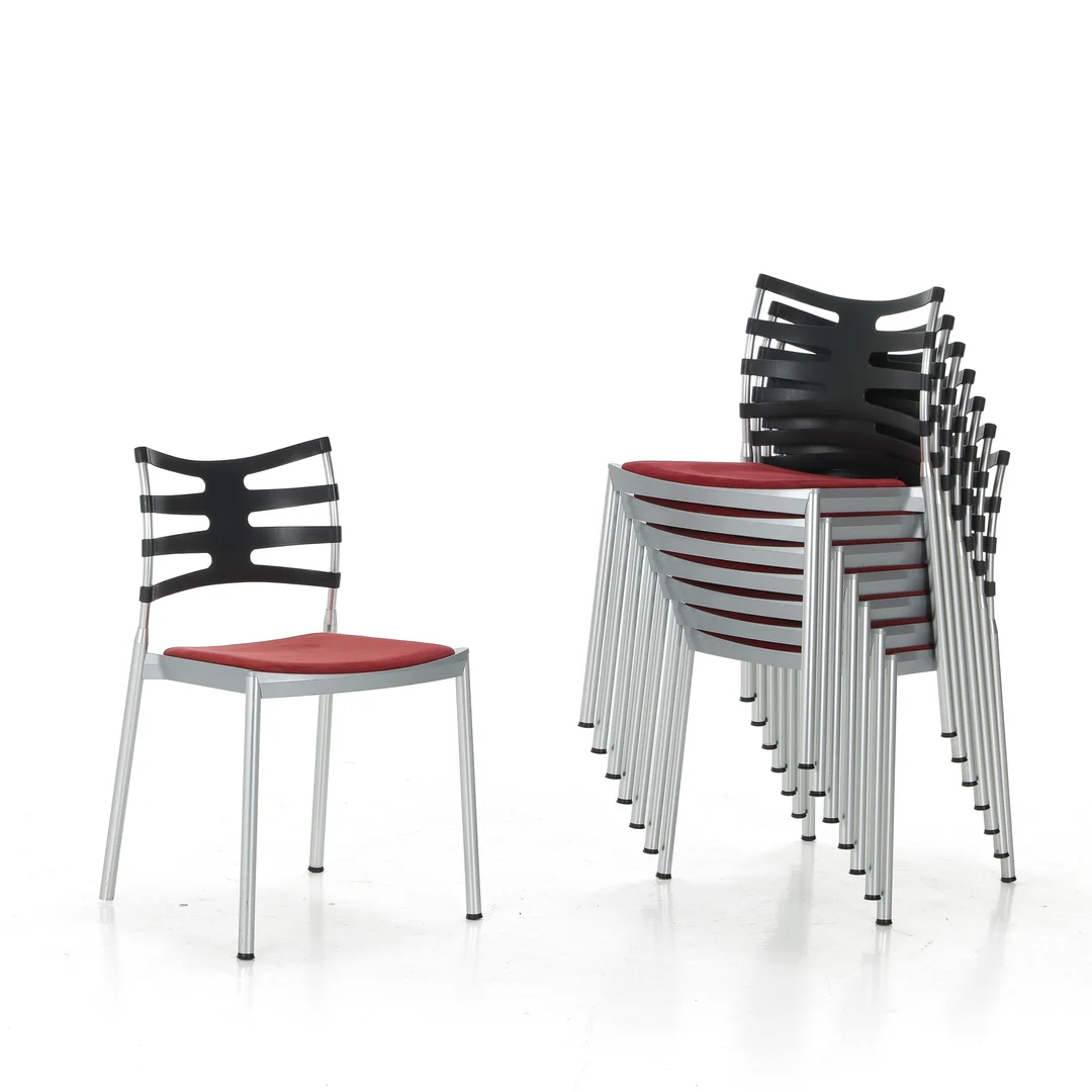 Kasper Salto. Eight chairs, model 'Ice' (8) — Furniture/Chairs — Lauritz