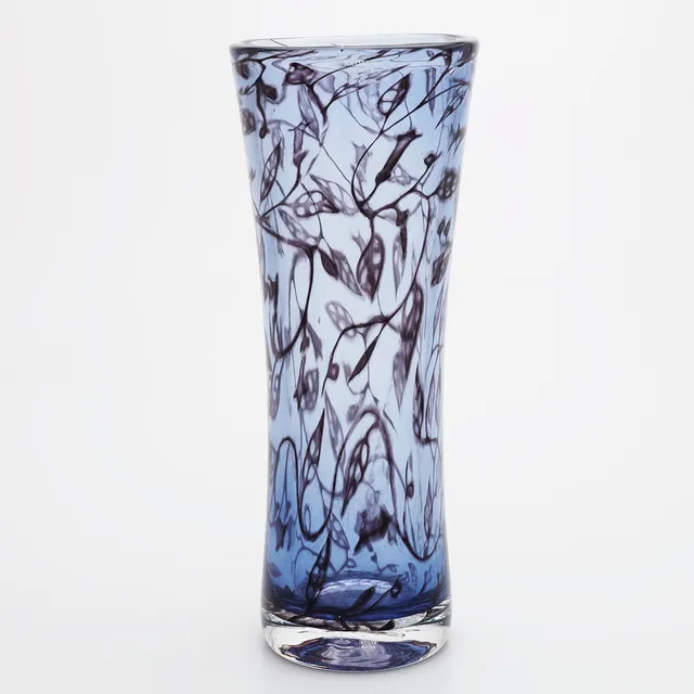 OLLE BROZÉN. Vas, "Arabesque", Kosta Boda, signerad.