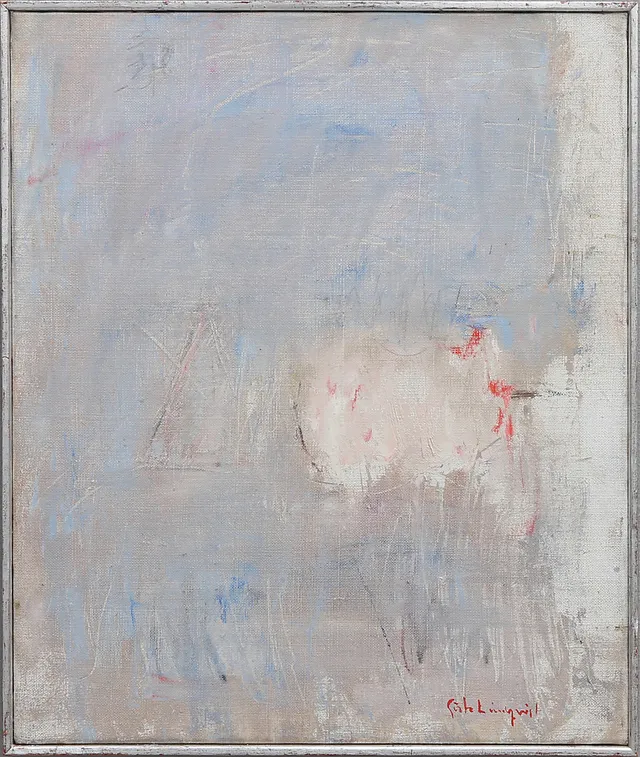 GÖSTA LINDQVIST. "FIOL", 1982.