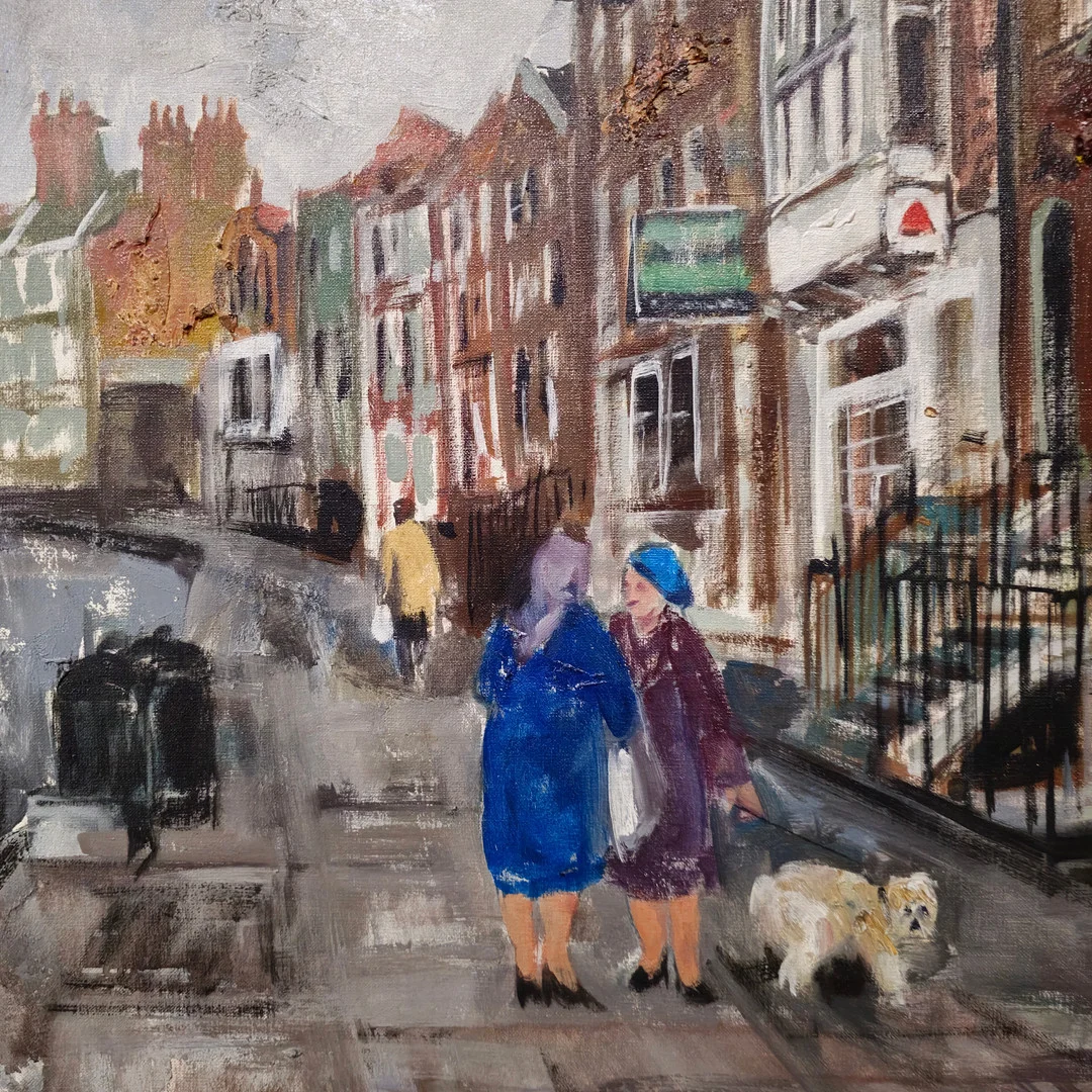 ANTONI VIVES FIERRO. PAISAJE URBANO. ÓLEO SOBRE LIENZO. — Paintings — Barcelona Auctions