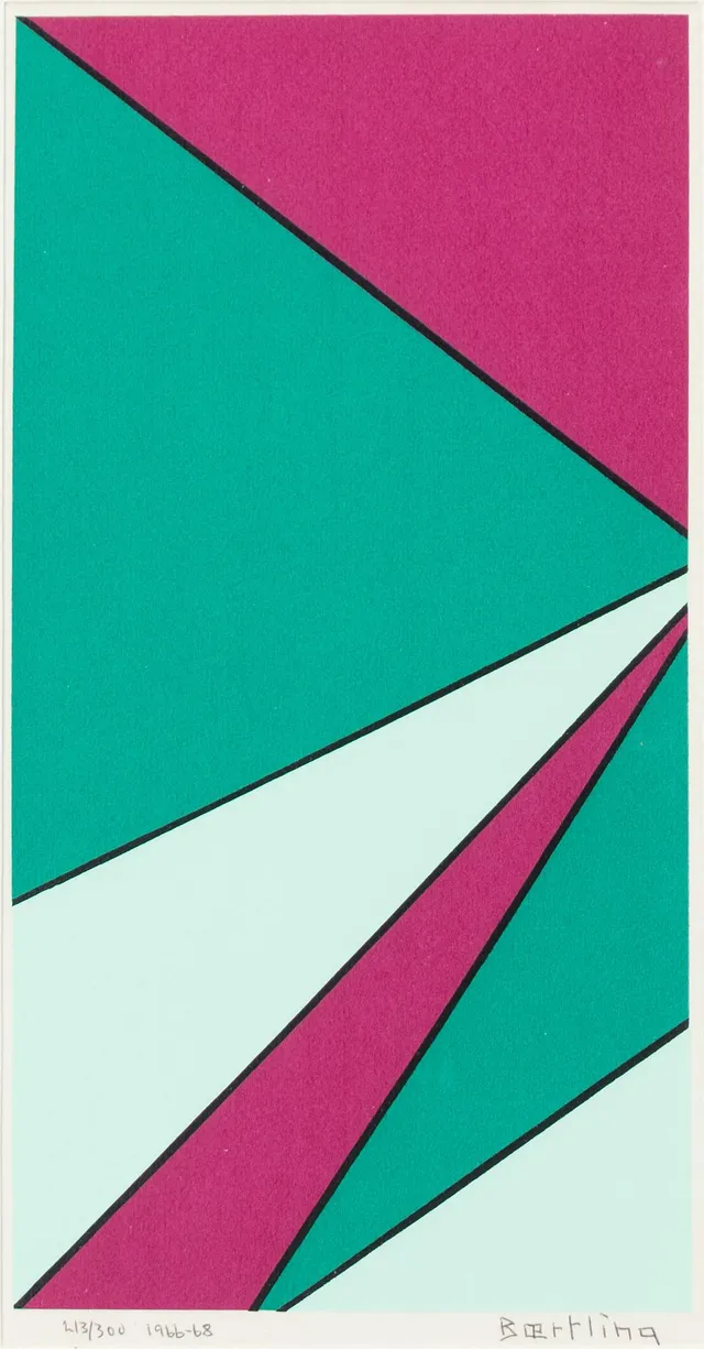 Olle Bærtling, "Xoa" Ur serien "The Angles of Open Form Infinite Space from Cinètisme to Open Form 1949 - 1968".