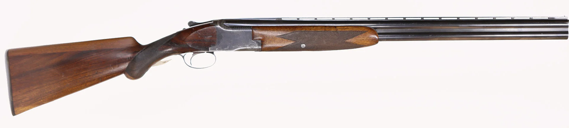 575. HAGELGEVÄR, belgisk, Enkelskott, fabrikat FN, modell B25A1, kaliber 12/70, tillv.nr 38894, se-nr SE0114756. — Shotguns — Walter Borg