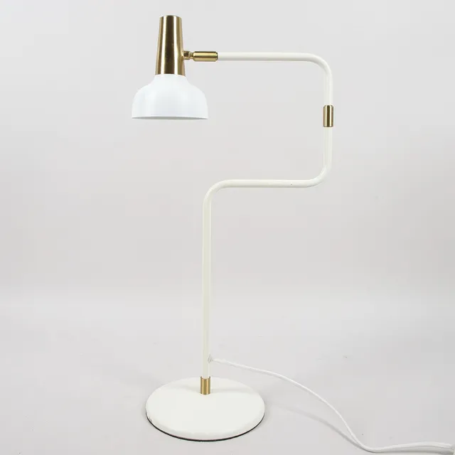 SABINA GRUBBESON. Bordslampa, metall och mässing, "Ray", LYKTAN Bankeryds Belysning AB.