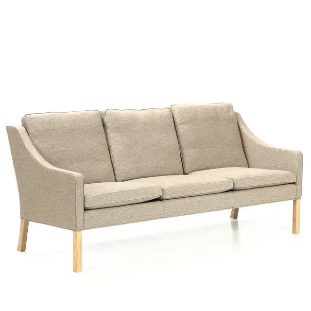 Børge Mogensen / Fredericia Furniture. Three-seater sofa, model 2209.