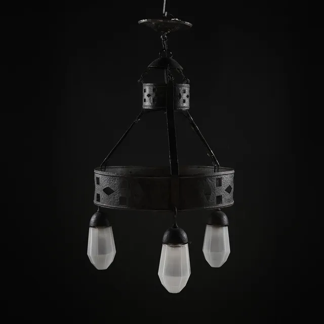 TAKLAMPA, jugend 1900-talets början.