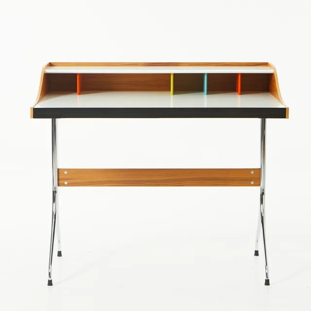 GEORGE NELSON. "Nelson Home Desk", skrivbord, Vitra, formgivningsår 1958.