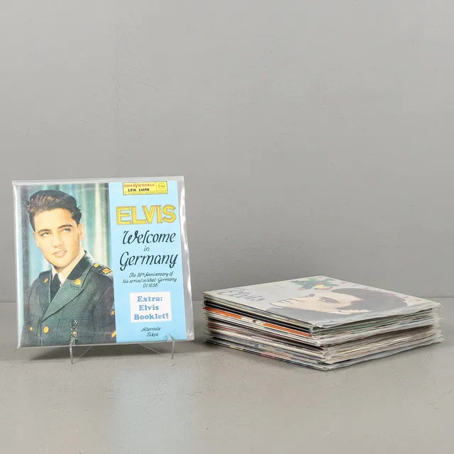 VINYLSKIVOR 27 stycken Elvis Presley.