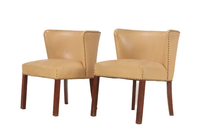 Fritz Hansen. Pair of chairs model 1514., 1940s (2)