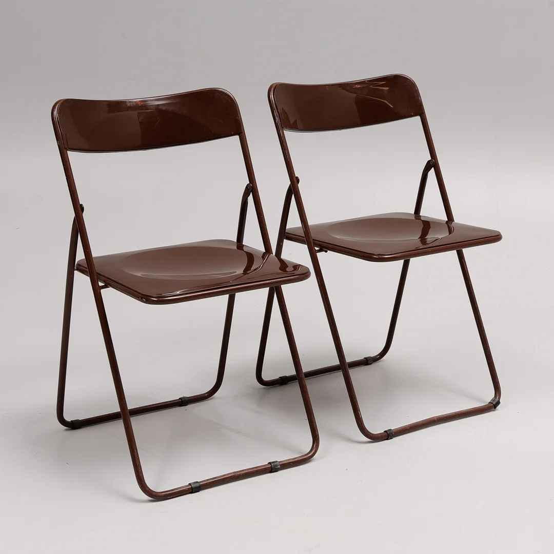 NIELS GAMMELGAARD. KLAPPSTOLAR, "Ted", 2 stk. IKEA 1979. — Armchairs & Chairs — Auktionsbyrån Varberg
