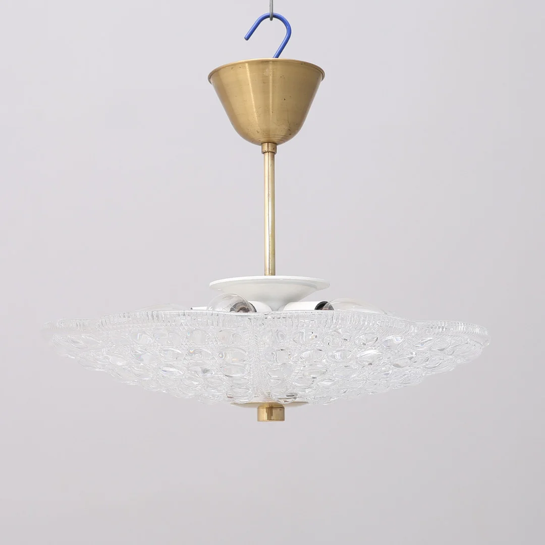 CARL FAGERLUND. TAKLAMPA, ORREFORS, 1900-TALETS ANDRA HÄLFT. — Ceiling lights — Crafoord Auktioner Lund