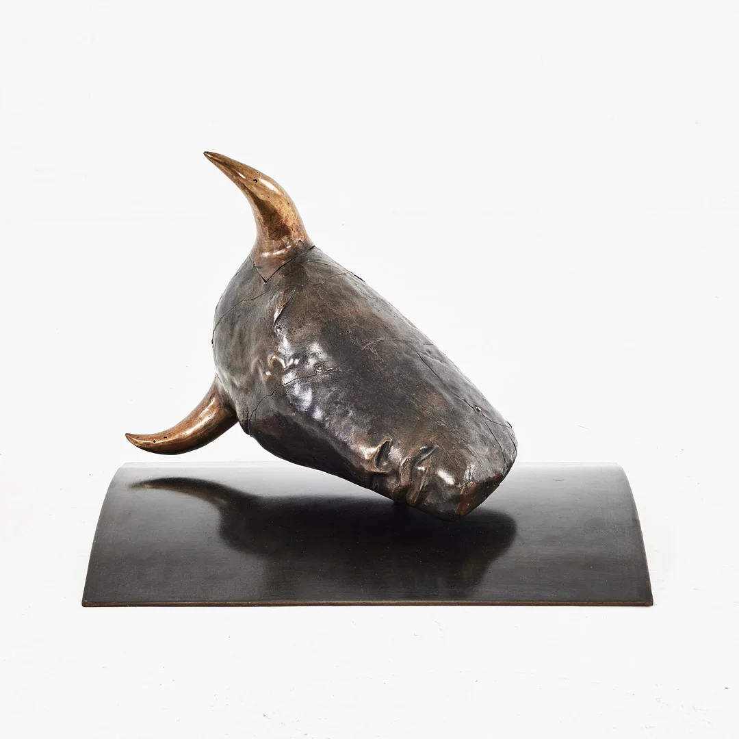 KAREL BECVAR. (TJECKIEN FÖDD 1955). "Minotaur", brons. — Sculptures & Bronzes — Stockholms Auktionsverk Magasin 5